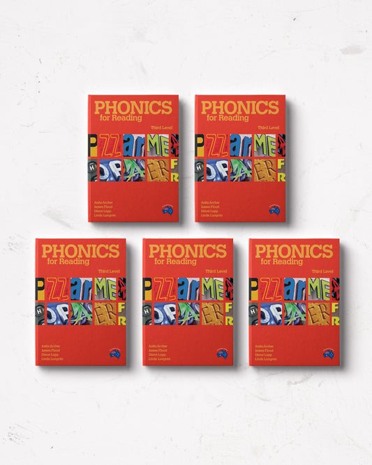 Phonics for Reading Student Book Third Level - Set of 5