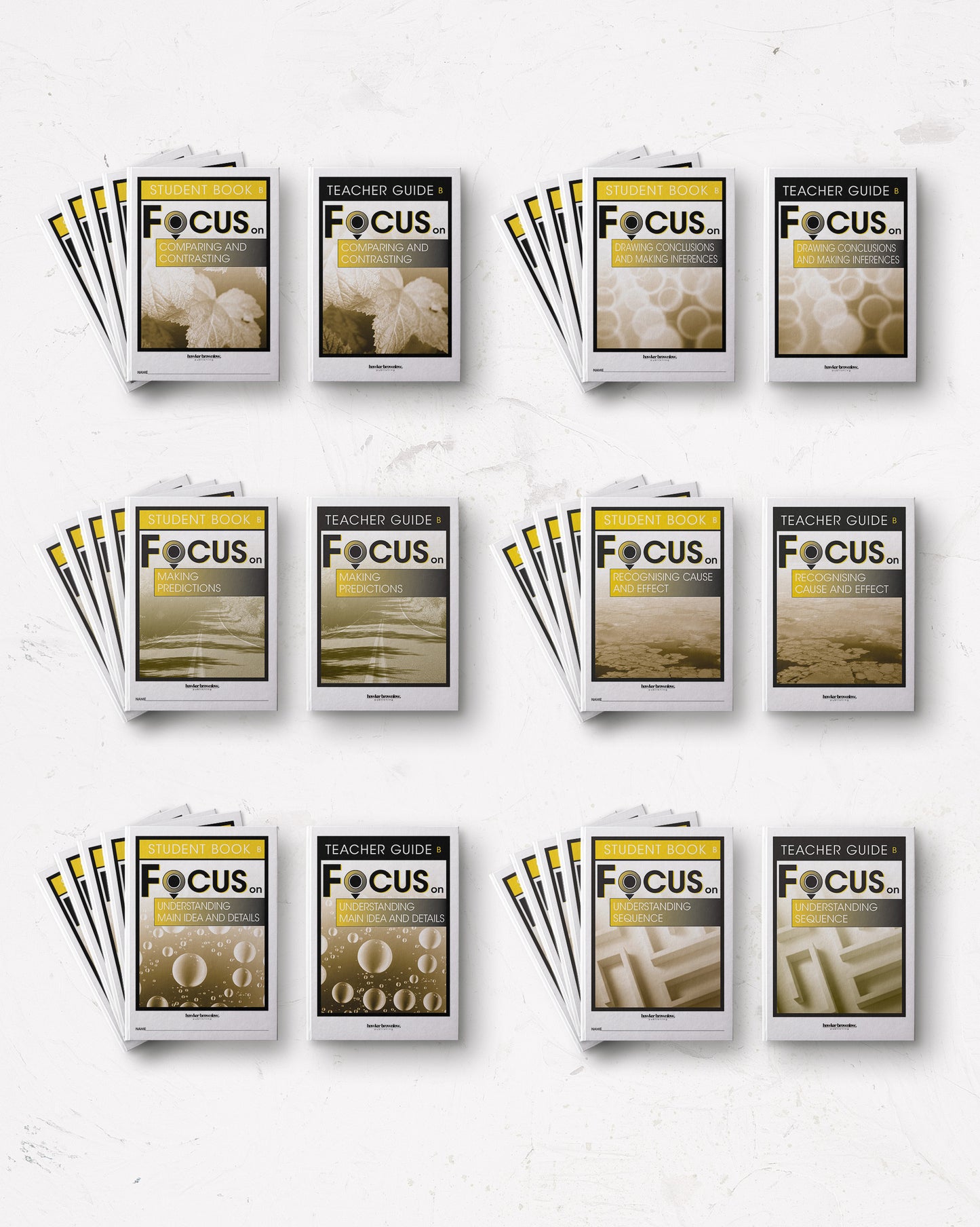 FOCUS on Reading: Level B Class Set (30 Student Books and 6 Teacher Guides)