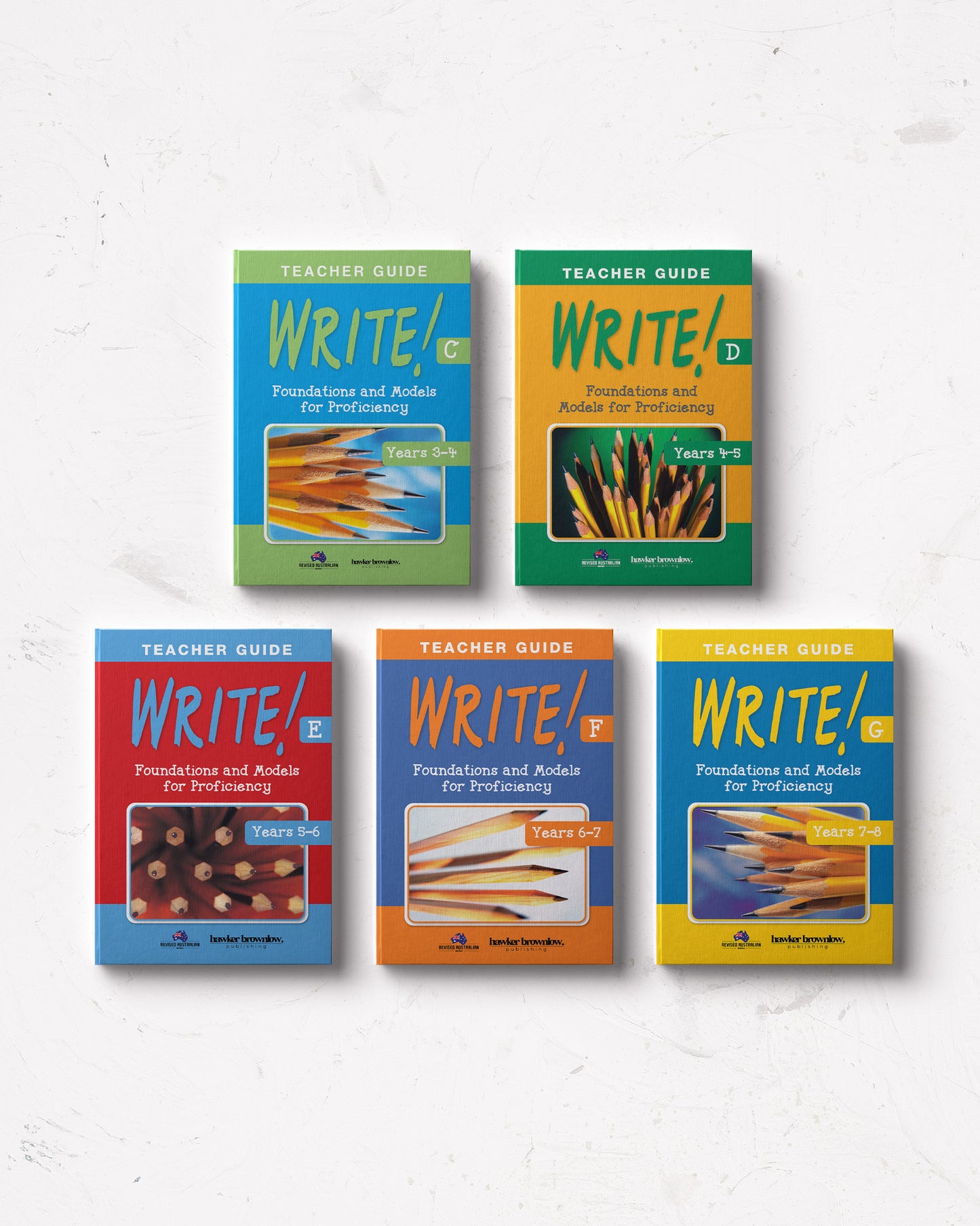 WRITE! Mixed Pack Teacher Guides C-G
