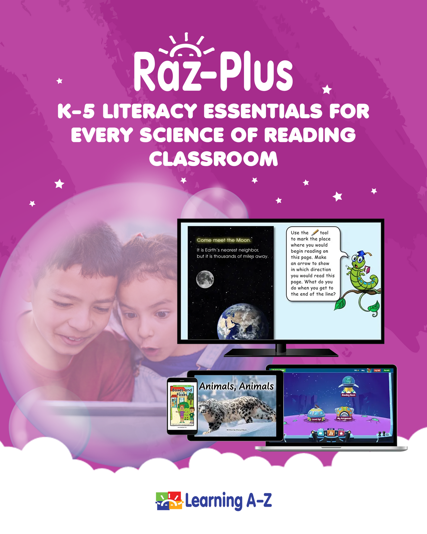 Raz-Plus – 1-Year Classroom Licence (36 Students & 1 Teacher)