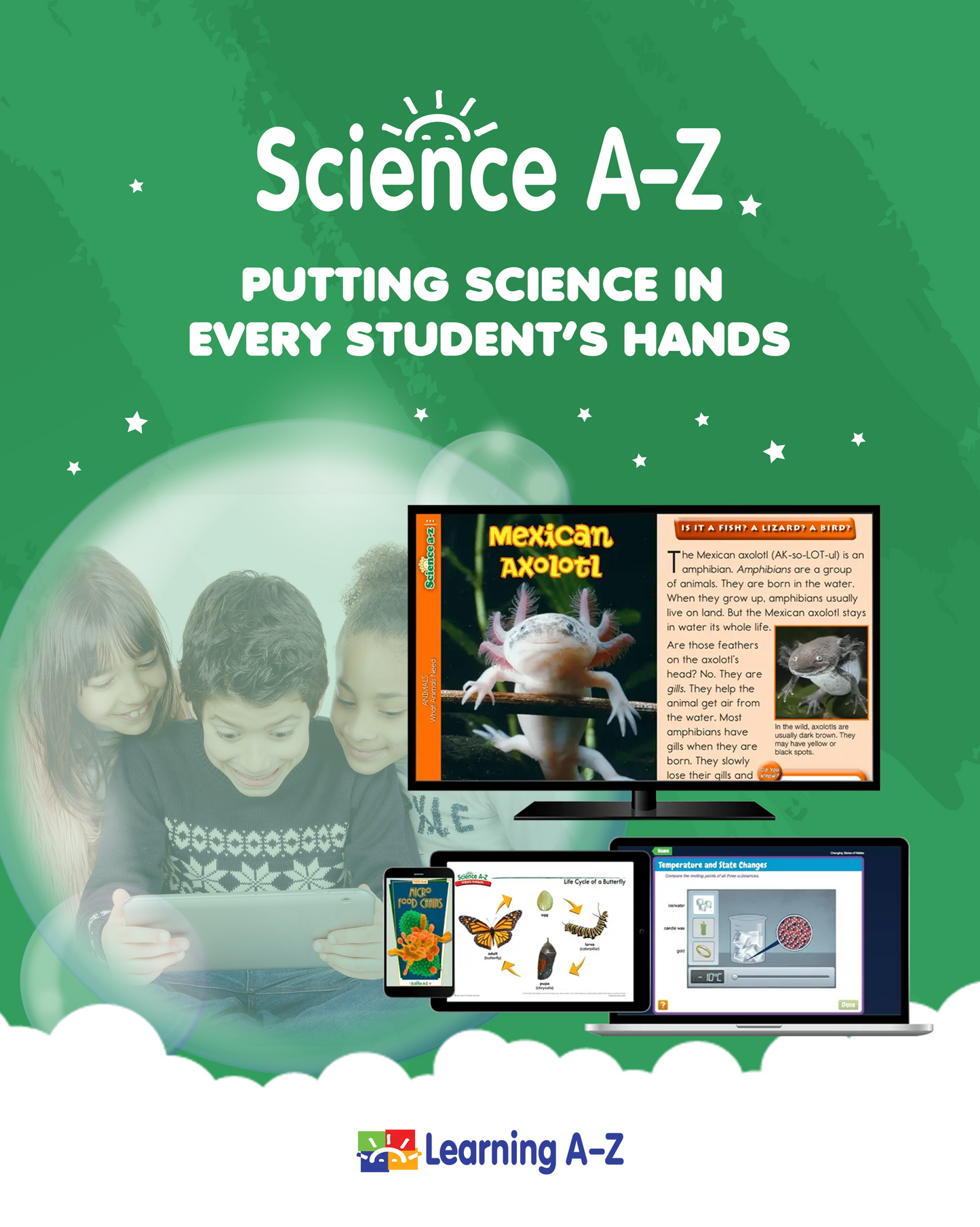 Science A-Z – 1-Year Classroom Licence (36 Students & 1 Teacher)