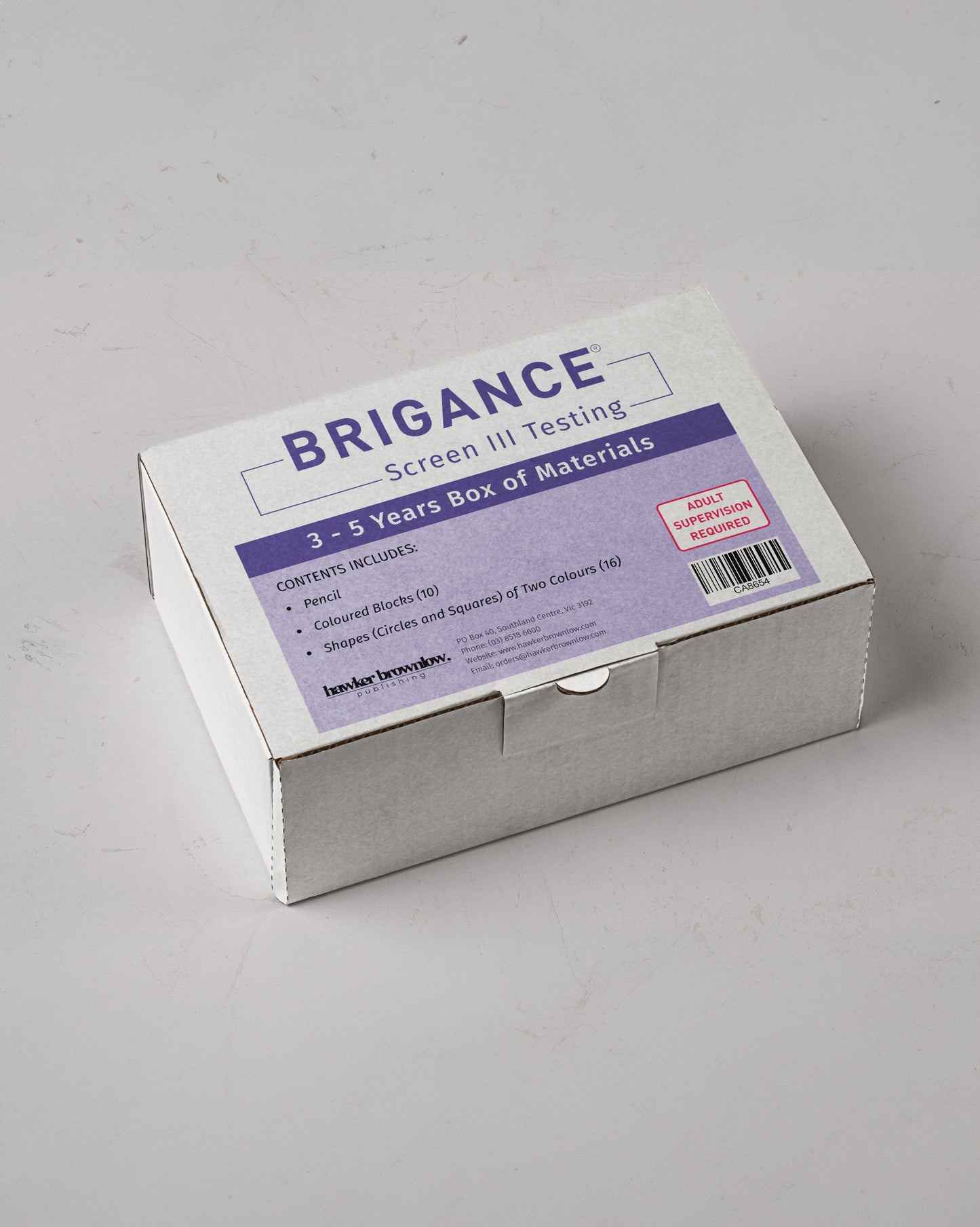 BRIGANCE: Screens III: Box of Materials (3-5)