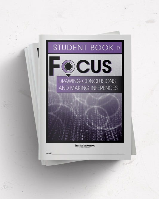 FOCUS on Reading: Level D (Drawing Conclusions and Making Inferences) Student Books (Set of 5)