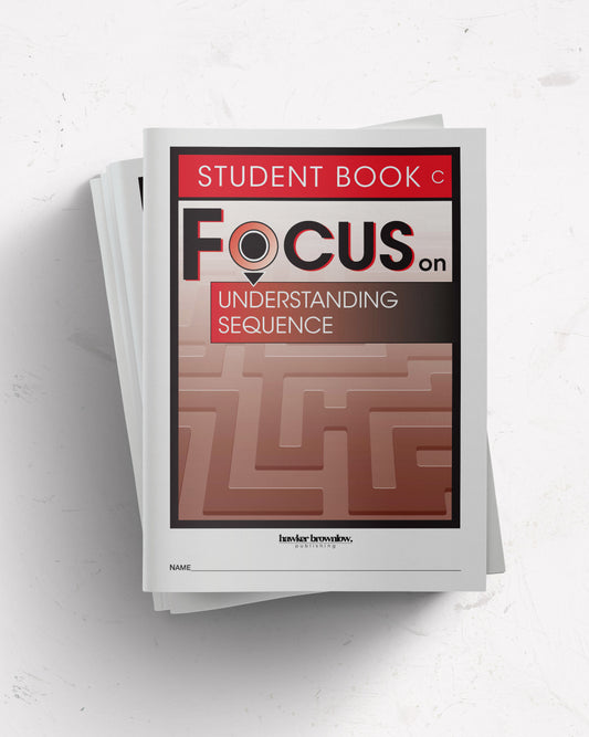 FOCUS on Reading: Level C (Understanding Sequence) Student Books (Set of 5)