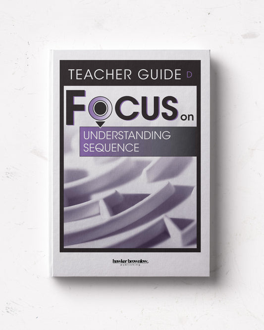 FOCUS on Reading: Level D (Understanding Sequence) Teacher Guide