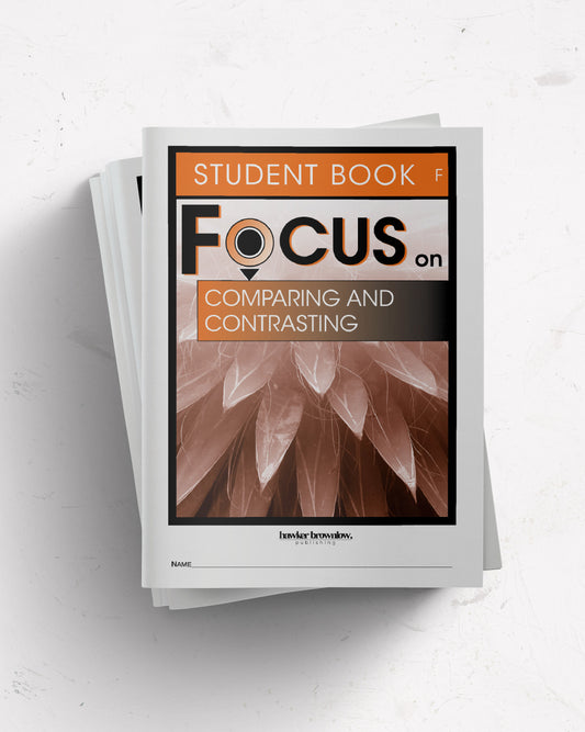 FOCUS on Reading: Level F (Comparing and Contrasting) Student Books (Set of 5)