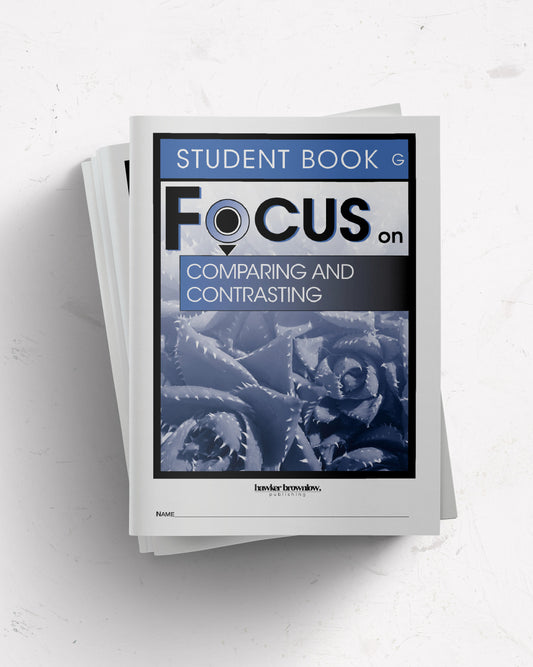 FOCUS on Reading: Level G (Comparing and Contrasting) Student Books (Set of 5)