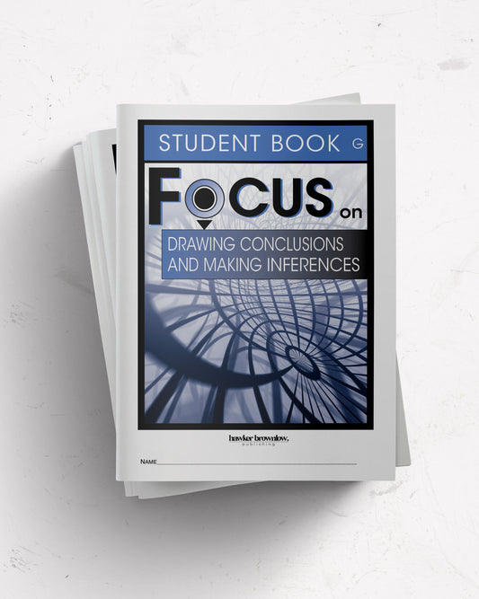 FOCUS on Reading: Level G (Drawing Conclusions and Making Inferences) Student Books (Set of 5)