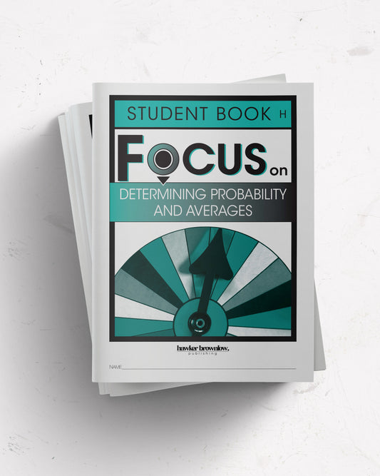 FOCUS on Mathematics: Level H (Determining Probability and Averages) Student Books (Pack of 5)