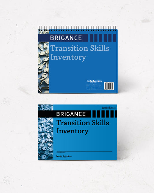 BRIGANCE: Transition Skills Activities: Inventory Kit