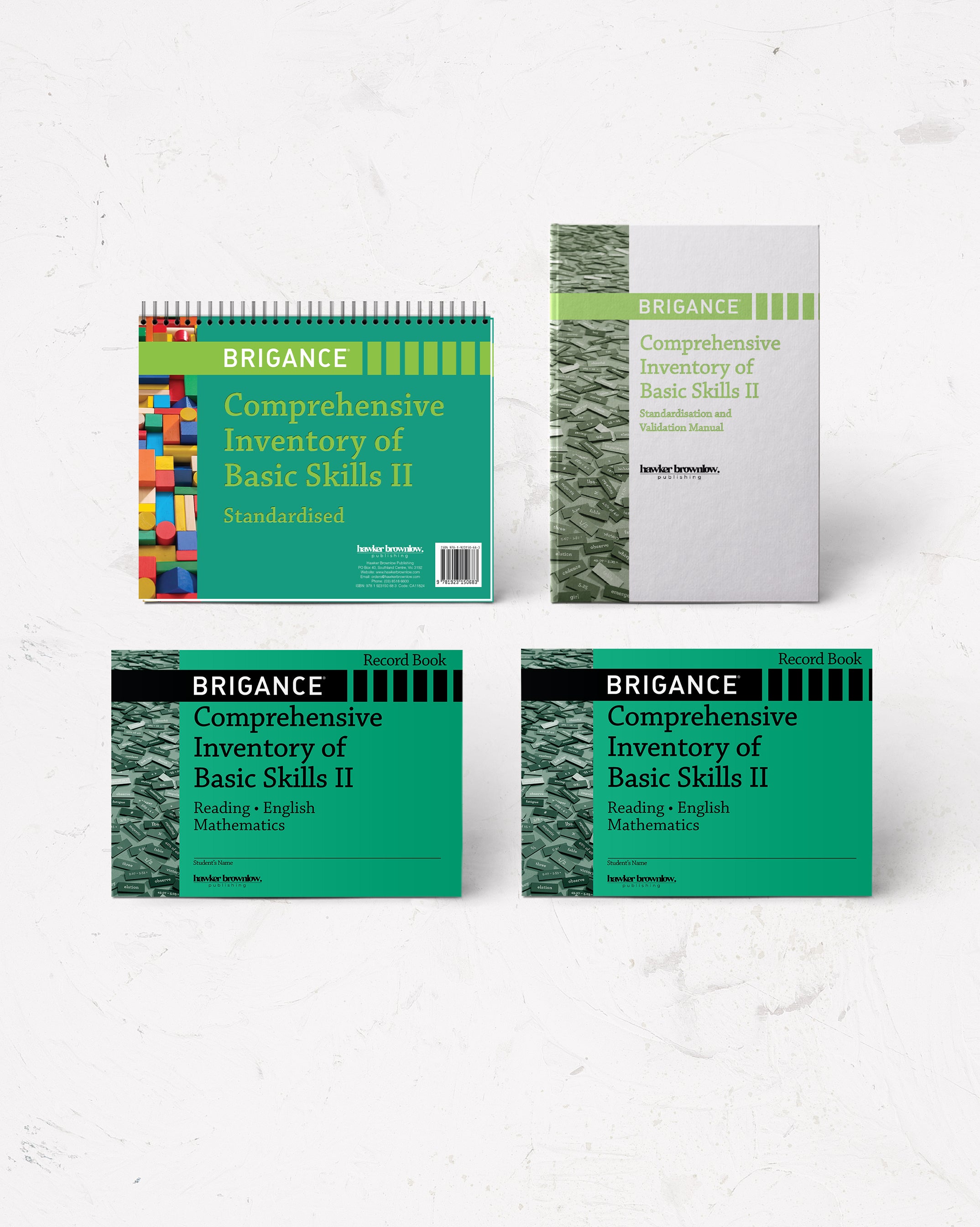 BRIGANCE CIBS II Standardised Classroom Kit Hawker Brownlow Publishing brigance-cibs-ii-standardised-classroom-kit-hawker-brownlow-publishing