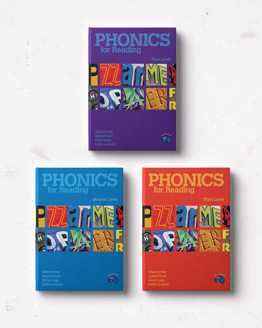 Phonics for Reading Student Book Complete Set of 3