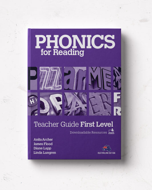 Phonics for Reading Teacher Guide First Level