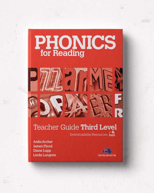 Phonics for Reading Teacher Guide Third Level