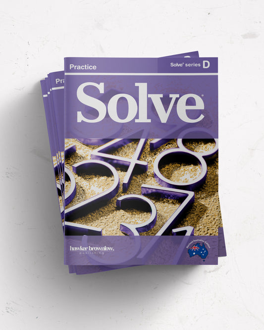 Solve Level D Student Book (Set of 5)