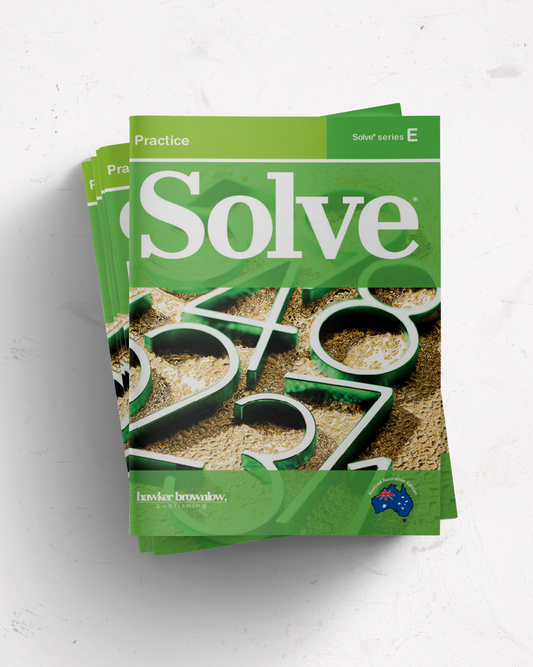 Solve Level E Student Book (Set of 5)