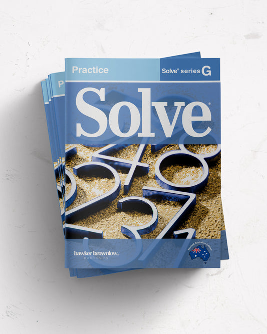 Solve Level G Student Book (Set of 5)