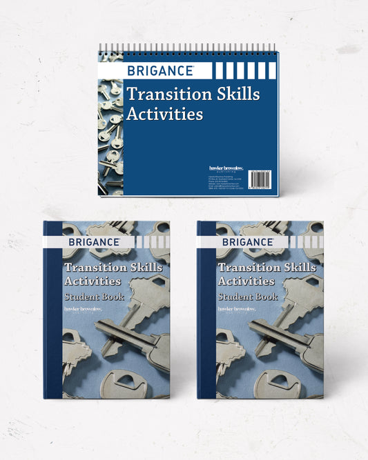 BRIGANCE: Transition Skills Activities: Activities Kit