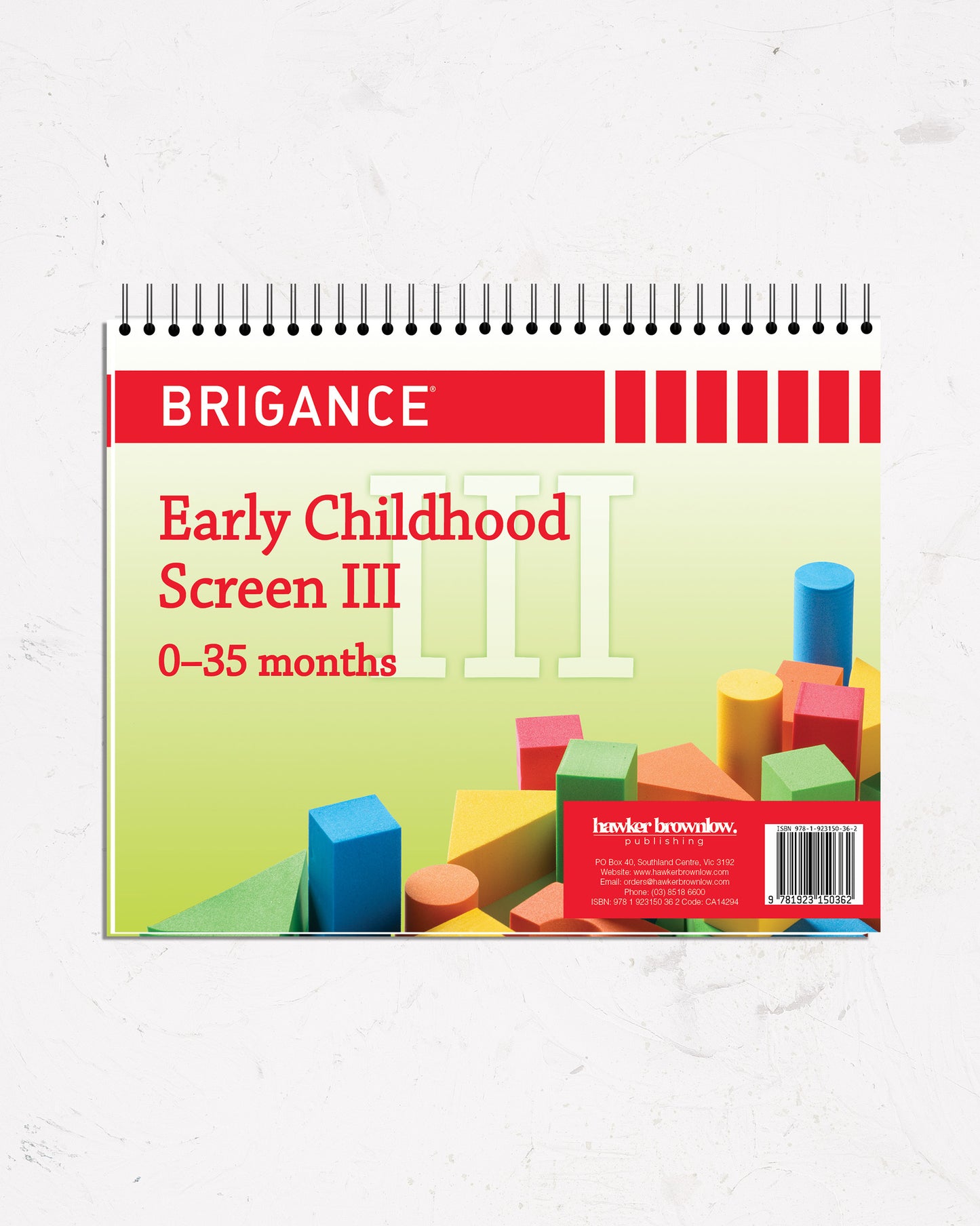 BRIGANCE: Screens III: Screen 0-35 Months