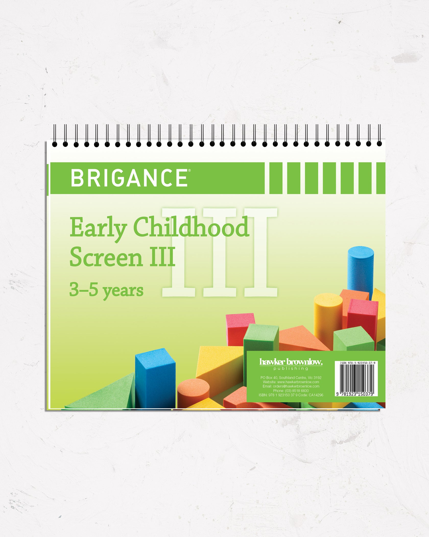 BRIGANCE: Screens III: Screen 3-5 Years – Hawker Brownlow Publishing