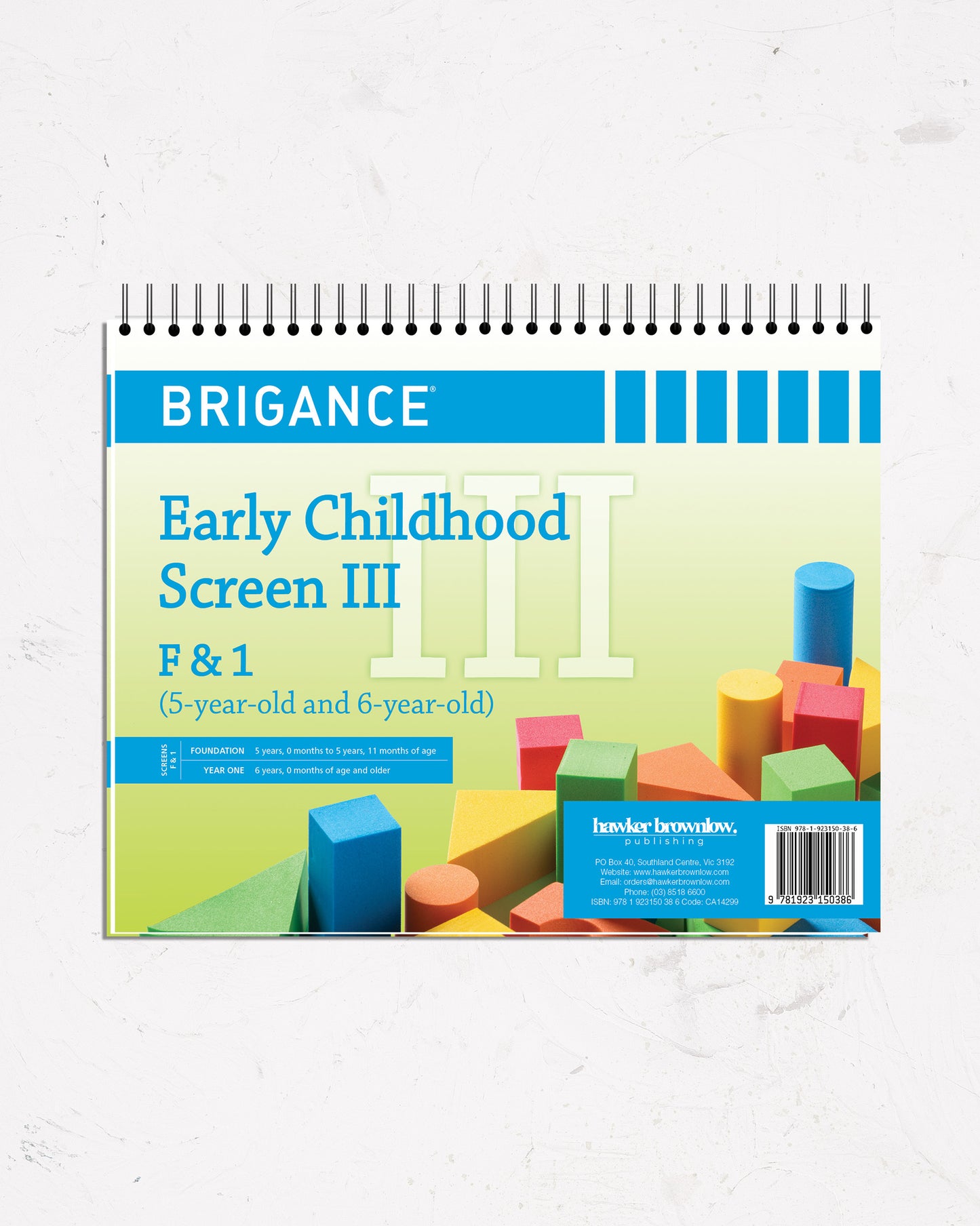 BRIGANCE: Screens III: Screen F & 1