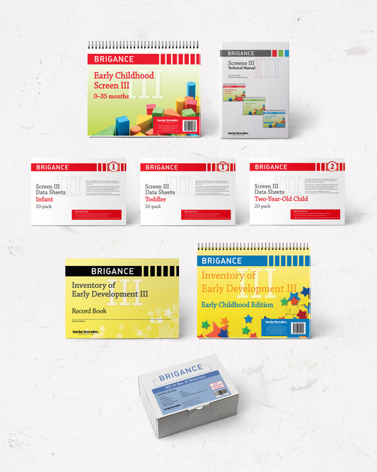 BRIGANCE: Screens III: Complete Assessment Kit 0-35 Months