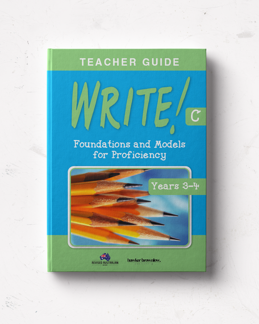 WRITE! Teacher Guide C (Years 3-4)