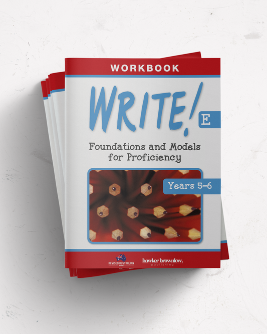 WRITE! Workbook E (Years 5-6) set of 5