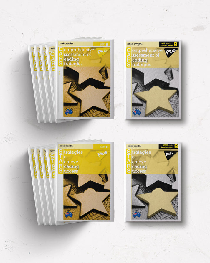 CARS & STARS PLUS Collection: Level B (25 Student Books and 1 Teacher ...