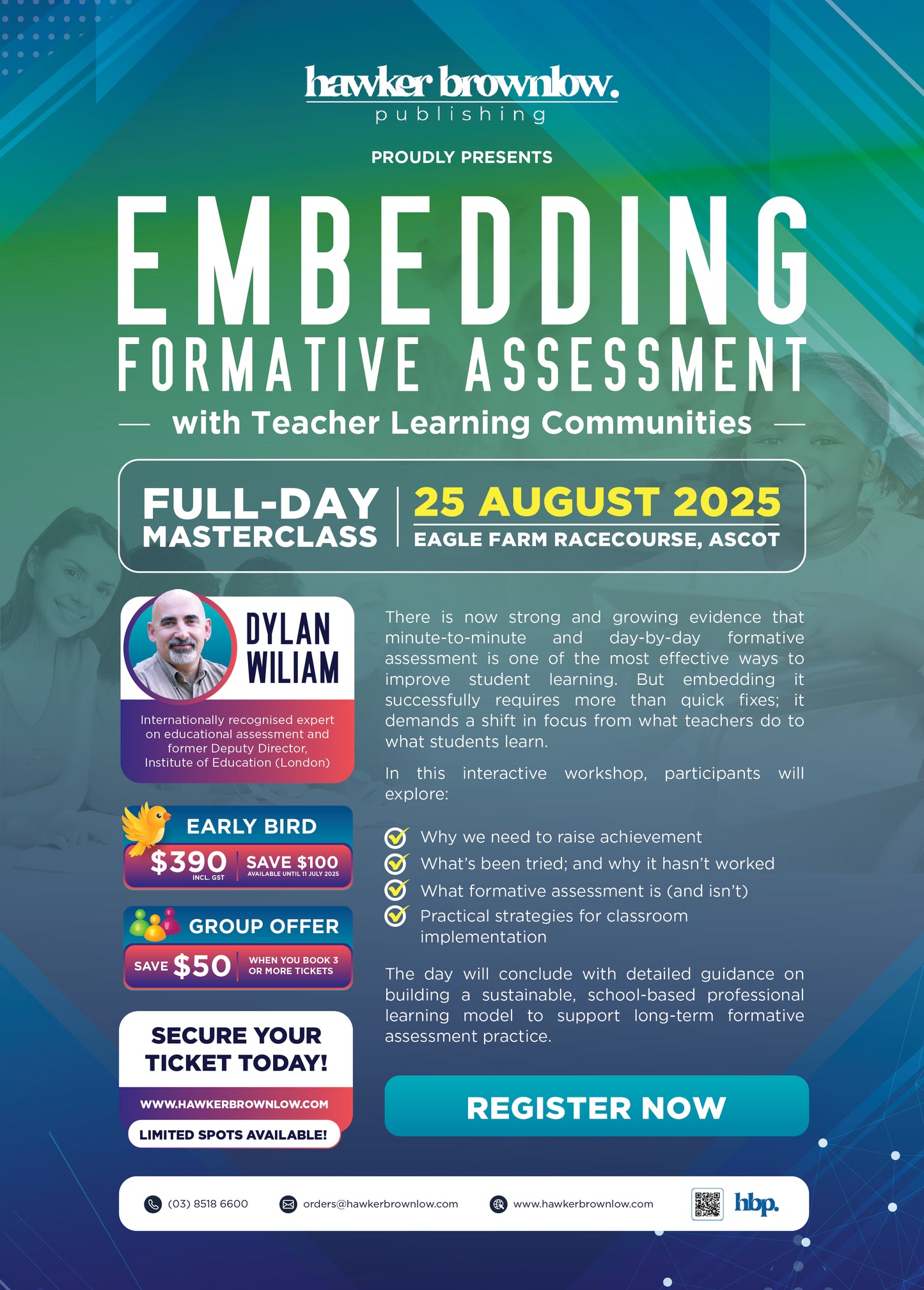 Embedding Formative Assessment with Teacher Learning Communities – 1-Day Masterclass Ticket