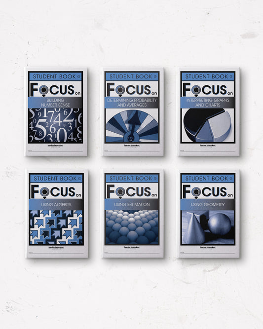 FOCUS on Mathematics: Level G Student Books (Complete Set of 6)