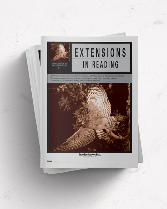 Extensions in Reading: Level F Student Book (Pack of 5)