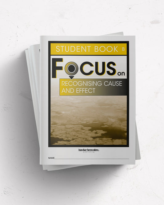 FOCUS on Reading: Level B (Recognising Cause and Effect) Student Books (Set of 5)