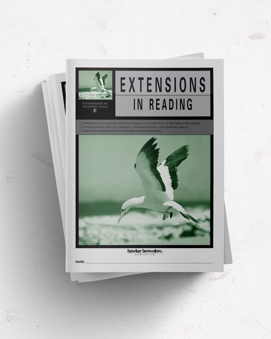 Extensions in Reading: Level E Student Book (Pack of 5)