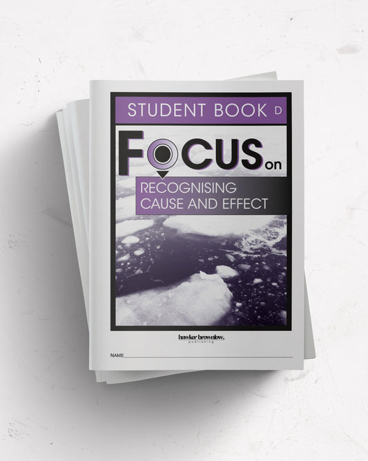 FOCUS on Reading: Level D (Recognising Cause and Effect) Student Books (Set of 5)